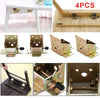 4Pcs Iron Folding Table Chair Leg Brackets Hinges Self Lock 75x60x55mm set
