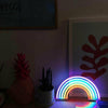 Colourful Rainbow LED Neon Light Stand Wall Bar Lamp Home Nursery Children Room