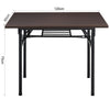 Folding Computer Desk Picnic Dining Table Home Office Writing Workstation 120x60