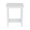 2X White Nightstand Bedside Table Chest Pine Side Cabinet Storage Bedroom UK