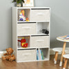 White Cube Kids Bedroom Unit & Storage Box Shelves Childrens Furniture