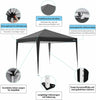 3x3M Pop Up Gazebo Waterproof Tent Marquee Canopy Garden Wedding Market Party UK