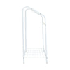 Towel Holder Stand Three 3 Tier Free Standing Bathroom Rail Bar w/ Shoes Rack UK