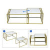 Set of 2 Nested Coffee Table End Table Side Table Lounge Living Room Furniture