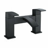 Arke Bathroom Black Matt Sink Basin Mono Mixer Bath Filler Shower Brass Tap