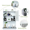 Over-The-Toilet Storage Cabinet 4-Tier Washing Machine Rack W/Adjustable Shelves