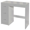 3 Drawer Wooden Bedroom Dressing Computer Work Table Desk Jewellery Office Unit