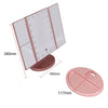 22 LED Light Make Up Mirror Foldable Touch Screen Cosmetic Tabletop Vanity UK