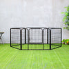 6/8 Panel Pet Play Pen Puppy Dog Animal Exercise Run Cage In/Outdoor Metal Fence