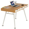Computer Laptop Writing Work Desk Table w Drawers Retro Style Piranha Coley