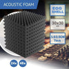 UK Acoustic Wall Panel Tiles Studio Sound Proofing Insulation Closed Cell Foam
