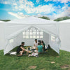 Gazebo 3 sided windows Party Tent Marquee Waterproof Outdoor Wedding Canopy 3X3M