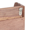 Solid Wooden Shelves Storage Cabinet Wall / Desktop Toys Plant Display Organiser
