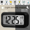 LED Digital Display Bedside Clear Clock with Temperature Dimmer Calendar Date UK