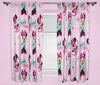 Official Licensed Character Pleated Curtains 54" or 72" Drop Kids Boys Girls