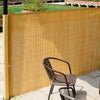 Natural PVC Slat Bamboo Garden Screening Fencing Fence Privacy Screen Panel 3/5M