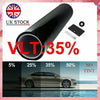 35%VLT Window Tint Film Roll Mirror Glass One Way Solar Reflective 76cm x 6M UK