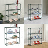 4 Tier Shoes Rack Metal Storage Holder Garden Stand Flower Plant Display Shelf
