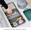 8Pcs/Set Drawer Draw Insert Organisers Storage Solution Tidy Socks Divider Box
