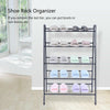 5 Tier Shoe Rack Storage Shelves 15 Pairs Display Ladder Shoe Organiser Stand