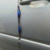 4 PACK UNIVERSAL BLUE CAR DOOR DOOR EDGE GUARD SHIELD PROTECTORS REFLECTORS
