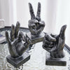 Abstract Art Hand Gesture Sculpture Ornament Figurine Statue Tabletop Decoration