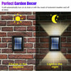 Super Bright LED Solar Powered Wall Light Door Fence Outdoor Garden Lighting UK