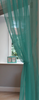 Single Plain Voile Net Curtain Sheer Panels Slot Top - Free Postage