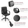 High Back Computer Desk Swivel Chair Adjustable for Home Office Gaming Study