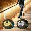 Battery LED Strip Light PIR Motion Sensor Lights Stairs Hallway Bed Cabinet Lamp