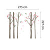 Walplus Birchtree Forest Spring Wall Sticker Decals Art Nursery Decorations