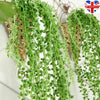 Artificial Hanging Plant Fake Vine Ivy Succulents String of Pearls Home Decor UK