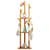 Heavy Duty Corner Coat Stands Rack Clothes Tree Umbrella Portable Hanger Shelf