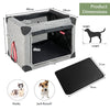 Folding Dog Crate Pet Travel Carrier Soft Kennel with Removable Pad Large Size