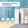 Bathroom Slim Storage Cabinet. Space Saving Multiple Drawers. Waterproof