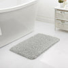 Shaggy Bath Mat Stain Resistant & Machine Washable Anti Slip Backing 50x80cm