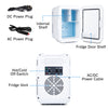 4L Tabletop Mini Fridge Portable Cooler Warmer Ice Box Small Bedroom Car Office