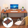 Home Office Computer PC Desk Writing Table 100cm Workstation Wood Bookshelf.