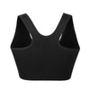 Ladies Zip Front Fastening Sports Bra Medium to High Impact Non Wired Comfort