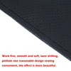 Universal Car Steering Wheel Cover Protector Glove Perforated Black Pu Leather