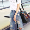 Ladies Messenger Bucket bag Cross Body Women Shoulder Over Bags Detachable