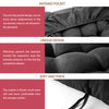 Sun Lounger Sunbed Cushion Pad Garden In/Outdoor Beach Recliner Chair Seat Pads