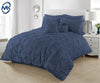 DUVET SET 100% COTTON QUILT COVER SINGLE DOUBLE SUPER KING SIZE BEDDING