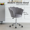 Velvet Office Chair Adjustable Ergonomic Desk Chair Swivel Computer Armchair