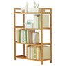 3/4/5 Tier Bookcase Shelving Unit Wood Bookshelf Free Standing Storage Display