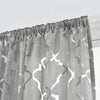 Morocco Voile Curtain Panel Net Window Screening Curtains Slot Top Home Decor