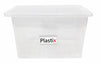 Quality Plastic Storage Boxes Clear Box With Lids Home Office Stackable UK Made