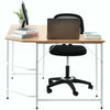 128x120x76.5cm L-Shape Computer Desk Office Corner Desk Laptop Study Workstation