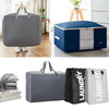 Large Clothes Storage Bag Box Jumbo Zipped Quilt Bedding Duvet Laundry Pillows