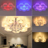 LED Crystal Ceiling Light Chandelier Lamp Modern Living Room Lights Home Decor